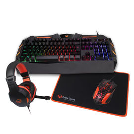 Hot sale MeeTion Good Quality ergonomic Colorful LED Backlit Optical Gaming Keyboard and Mouse Headphone combo