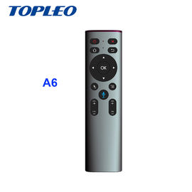 Topleo Factory wholesale A6 NANO usb 6-Axis Somatosensory voice search fly air mouse remote control