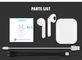 EW10 Popular Cellphone Wireless Bluetooth headphones for all mobile phone bluetooth Earphone wireless with charging box