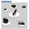 Topleo Factory wholesale A6 NANO usb 6-Axis Somatosensory voice search fly air mouse remote control