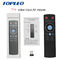 Topleo Factory price commercial low cost oem T1+ 2.4G RF voice air mouse nano usb remote control