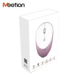 MeeTion R600 το χαριτωμένο ρόδινο σιωπηλό 2.4G Wifi Usb PC μικρό ταξιδιού μίνι οπτικό ποντίκι ποντικιών lap-top ασύρματο έχει DPI