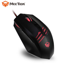 MEETION New Product optical sensor rgb USB Ergonomic wired gaming Mouse with mouse pad