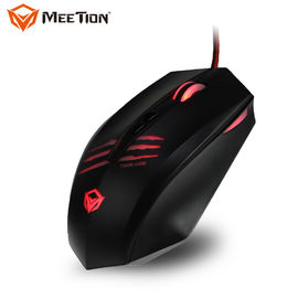 MEETION New Product optical sensor rgb USB Ergonomic wired gaming Mouse with mouse pad