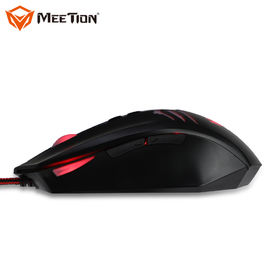 MEETION New Product optical sensor rgb USB Ergonomic wired gaming Mouse with mouse pad